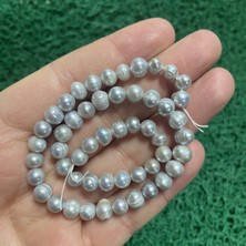 Saten Kaplama Doğal Inci 8 mm