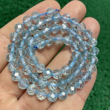 Faset Küre Topaz Taşı 6 mm
