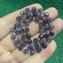 Elmas Ametist Taşı 6 mm