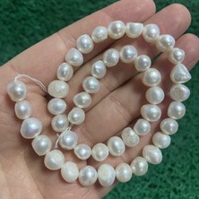 Oval Doğal Inci 9 mm