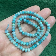 Rondela Amazonit Taşı 6 mm