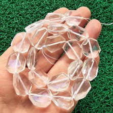 Elmas Kristal Kuvars Taşı 14X20 mm