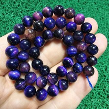 Küre Mor Kaplan Gözü Taşı 8 mm