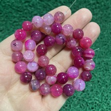 Küre Pembe Akik Taşı 10 mm