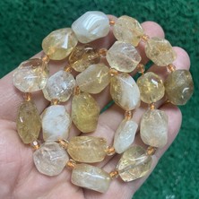 Dikdörtgen Sitrin Taşı 10 mm