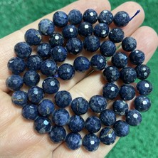 Faset Küre Safir Taşı 8 mm