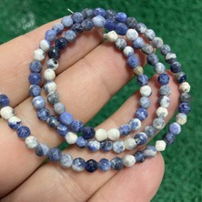 Faset Küre Sodalit Taşı 4 mm