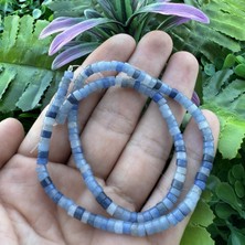 Silindir Mavi Aventurin Taşı 4 mm