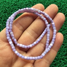 Rondela Lila Sedef Taşı 4 mm