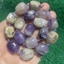 Tambur Ametist Taşı 14 mm