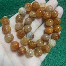 Küre Kahve Akik Taşı 12 mm