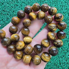 Küre Kahve Kaplan Gözü Taşı 12 mm