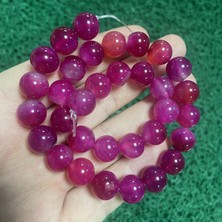 Küre Pembe Akik Taşı 12 mm