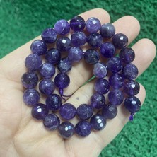 Faset Küre Ametist Taşı 10 mm