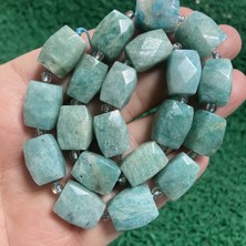 Küp Amazonit Taşı 12 mm Adet
