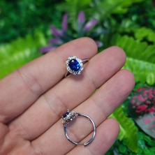 Safir Taşlı Yüzük