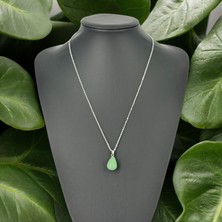 Damla Aventurin Taşı Kolye