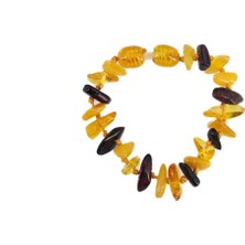 Cips Mix Bebek Kehribar Bileklik