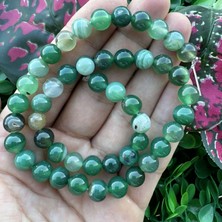 Küre Yeşil Akik Taşı 8 mm