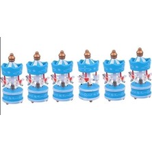 Dinç Store 44 6'lı Ufak Atlı Karınca Mavi MZ2023-02 DINÇSTORE-4522