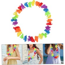 Dinç Store 44 Hawaii Çiçekli Boyun Kolyesi - Renkli Tropikal Parti Leisi DINÇSTORE-4522