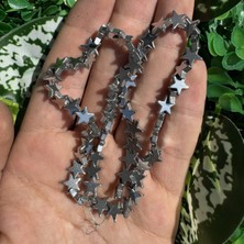 Yıldız Gümüş Hematit Taşı 8 mm