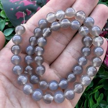 Küre Gri Akik Taşı 8 mm