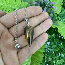 Zincirli Sivri Pandül Kaplan Gözü Taşı 3 cm Adet