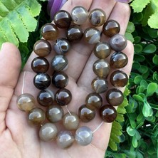 Küre Kahverengi Akik Taşı 12 mm