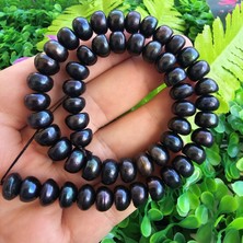 Siyah Disk Doğal Gerçek Inci 10 mm