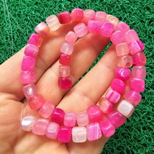 Pembe Küp Akik Taşı 7 mm