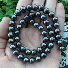 Küre Füme Hematit Taşı 8 mm