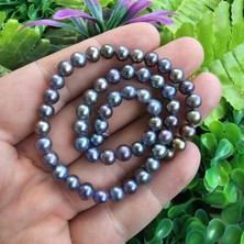 6 mm Doğal Siyah Inci