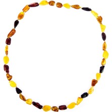 Yetişkin Şekilsiz Mix Kehribar Kolye