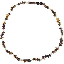 Barok Incili Cips Yetişkin Kehribar Kolye