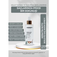 Nutrazeyra Cosmetics Besleyici Keratin Milk - Kolay Tarama ve Ekstra Hacim Etkili Saç Bakım Sütü 200 ml