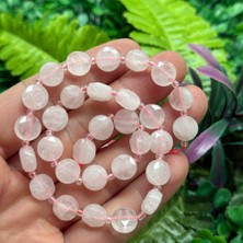 Mercimek Pembe Kuvars Taşı 10 mm