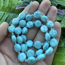 Faset Tablet Turkuaz Taşı 10 mm