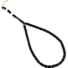 8X12 mm Silindir Kesme Kehribar Tesbih