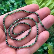 Faset Kesimli Küre Anyolit Taşı 3 mm