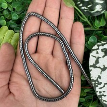 Disk Füme Hematit Taşı 4x2 mm