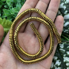 Yılan Gold Hematit Taşı 6x2 mm