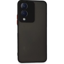 Eco Port Vivo Y17S Kılıf Montreal Silikon Kapak - Siyah
