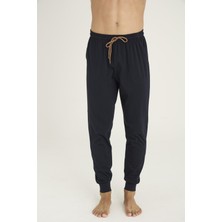 Kly 120R Erkek Likralı %100 Pamuklu Paça Manşetli Lastikli Eşofman/pantolon/pijama Altı