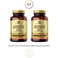 Solgar Chromium Picolinate 90 Adet 2 Adet