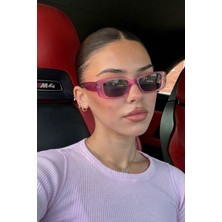 Ren Eyewear Premium Miniframe Küçük Boy Dikdörtgen Güneş Gözlüğü | Asetat dayanıklı çerçeve | UV400 %100 Koruma