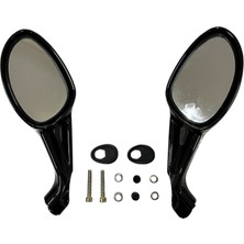 Mondial mt 125 Ayna Takımı Siyah ( 8 mm Düz Diş )