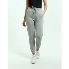 Veleno Grimelanj Kadın 3 Ip Paça Lastikli Polarlı Yünlü Eşofman Altı Yumuşak Puf Kumaş