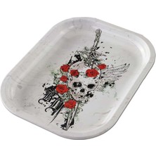 Grow Wizard Küçük Metal Tepsi Kuru Kafa