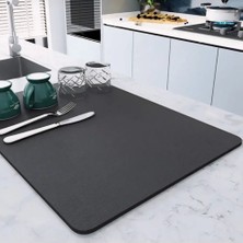 Ett Su Emici Sihirli Tezgah Üstü Kurutma ve Bulaşık Matı